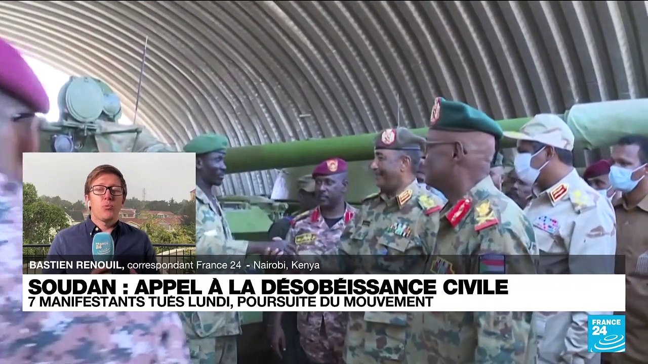 Soudan : poursuite du mouvement de désobéissance civile