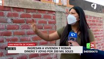 SMP: delincuentes ingresan a vivienda y se llevan dinero y objetos valorizados en 200 mil soles