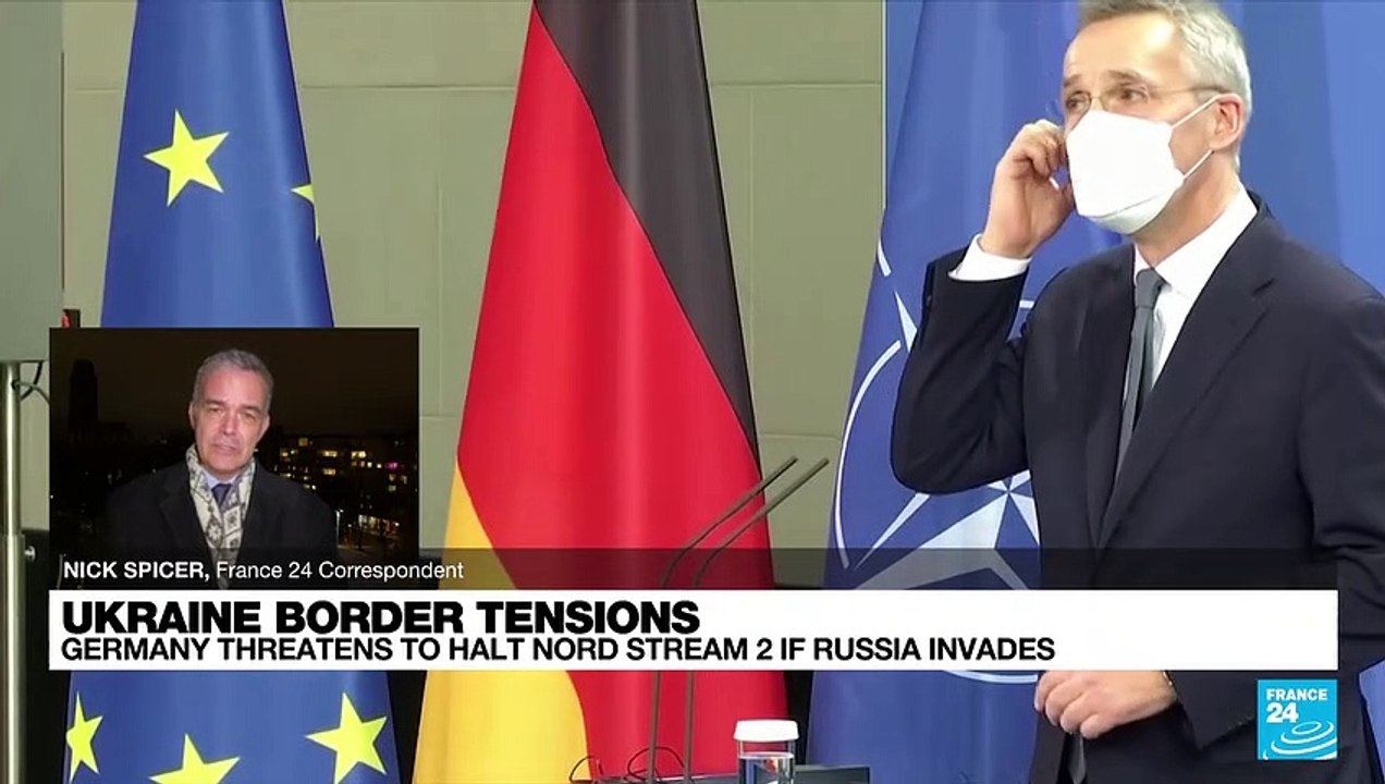 Germany may consider halting Nord Stream 2 if Russia attacks Ukraine, Scholz says