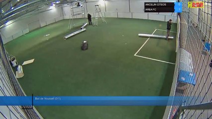 But de Youssef (0-1) - ANCELIN CITEOS Vs AREA FC - 18/01/22 20:00 - LIGUE 2 - Poitiers Game Parc