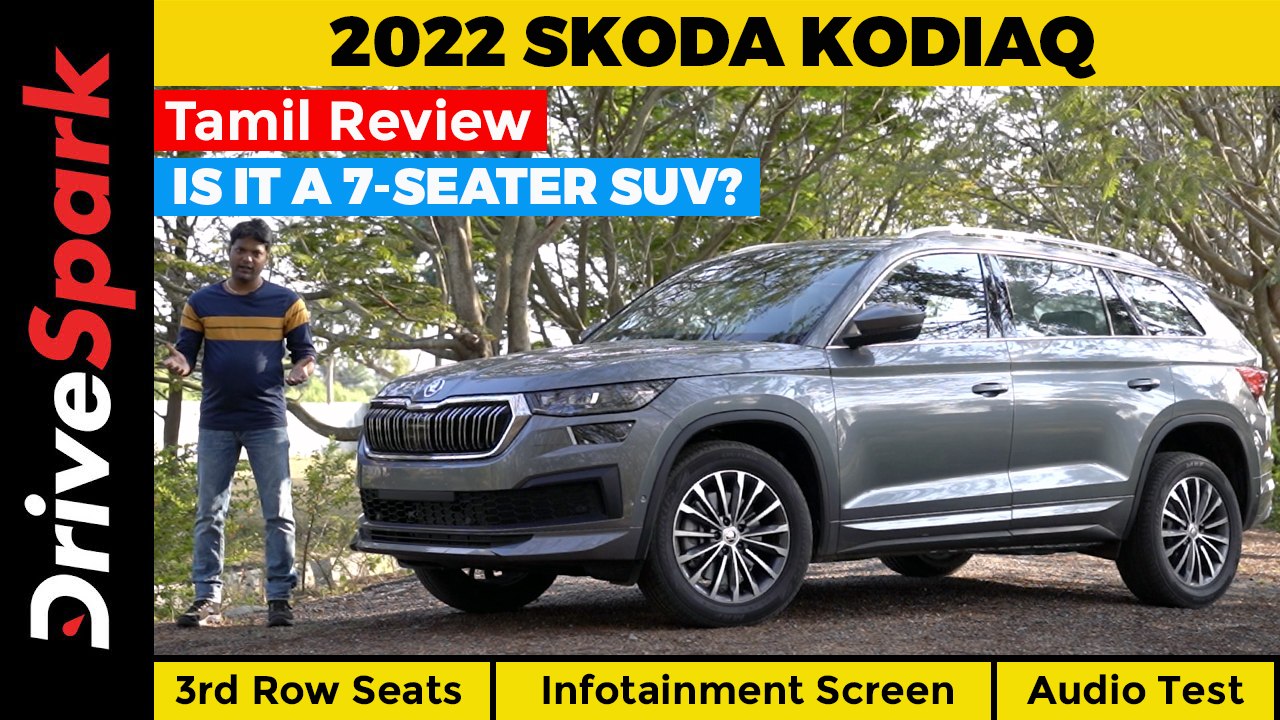 New Skoda Kodiaq Tamil Review | Third-Row Seats, Turbo-Petrol Engine, Storage, Audio Test & More