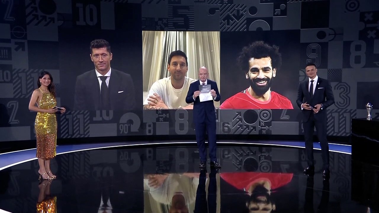 Lewandowski vence "THE BEST" da FIFA