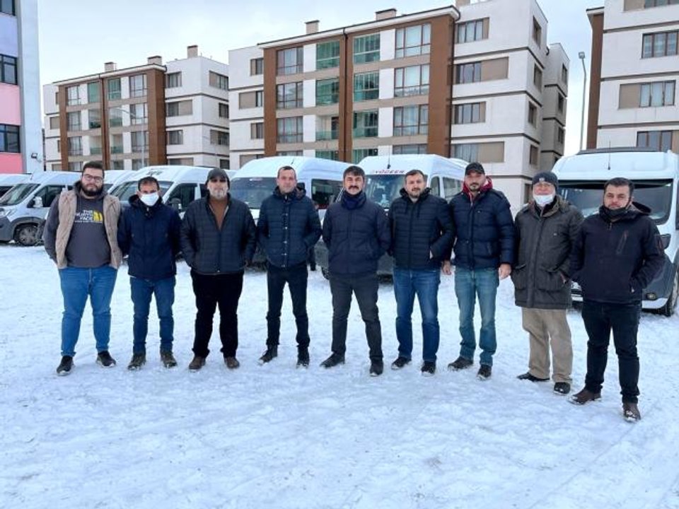Servisçiler Odunpazarı Belediyesi'ne isyan etti