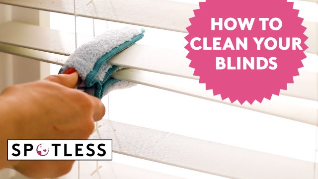 How to Clean Blinds the Quick and Easy Way | Spotless | Real Simple