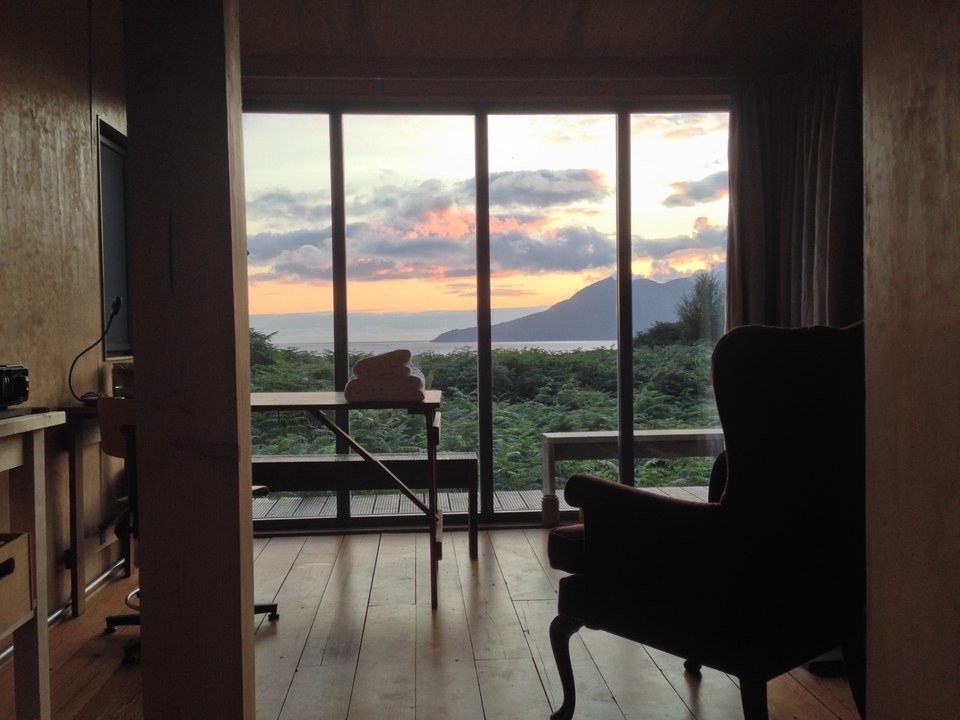 Get away from it all at Sweeney's Bothy on Eigg , a truly off grid break