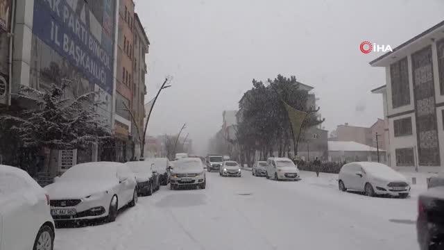 Bingöl'de okullara kar tatili