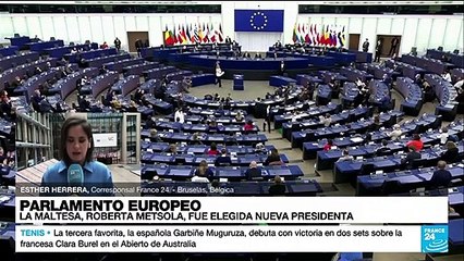 Tải video: Informe desde Bruselas: Roberta Metsola es la nueva presidenta del Parlamento Europeo