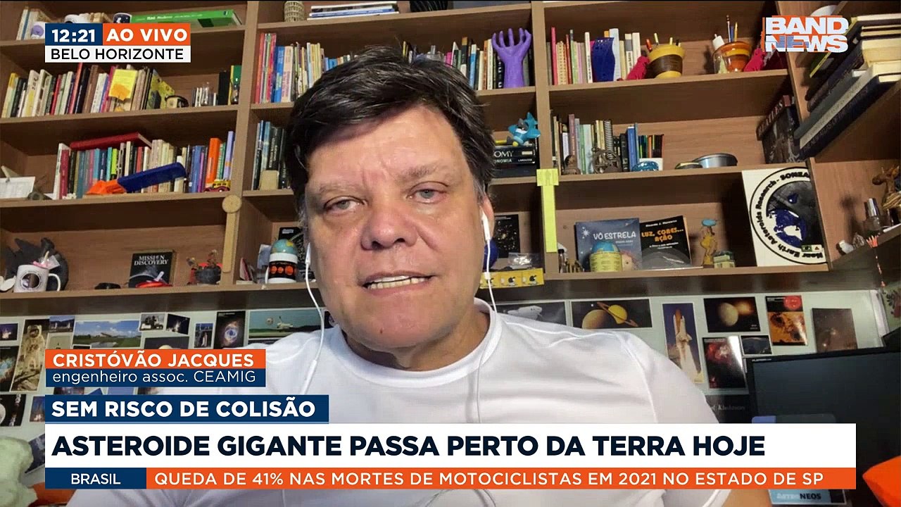 Sobre este assunto, converso com Cristóvão Jacques Lage de Faria, engenheiro associado ao Centro de Estudos Astronômicos de Minas Gerais.Saiba mais em http://youtube.com.br/bandjornalismo
