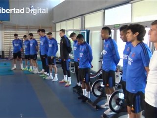 El Real Madrid guarda un minuto de silencio por Gento antes de entrenar