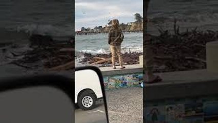 Tsunami Surge Seen in California