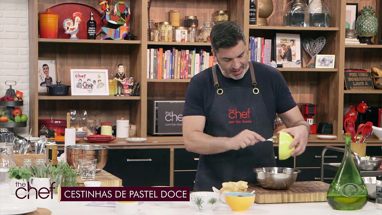 Cestinhas de pastel doce