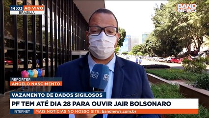 A Polícia Federal tem até o dia 28 de janeiro para tomar o depoimento do presidente Bolsonaro sobre o vazamento de documentos sigilosos sobre ataque hacker no TSE.Saiba mais em youtube.com.br/bandjornalismo