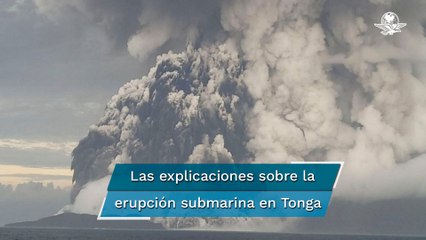 ¿Cómo es un volcán submarino y por qué la erupción en Tonga fue tan violenta?