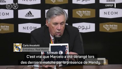 Supercoupe d’Espagne - Ancelotti : "Marcelo mérite plus de minutes"