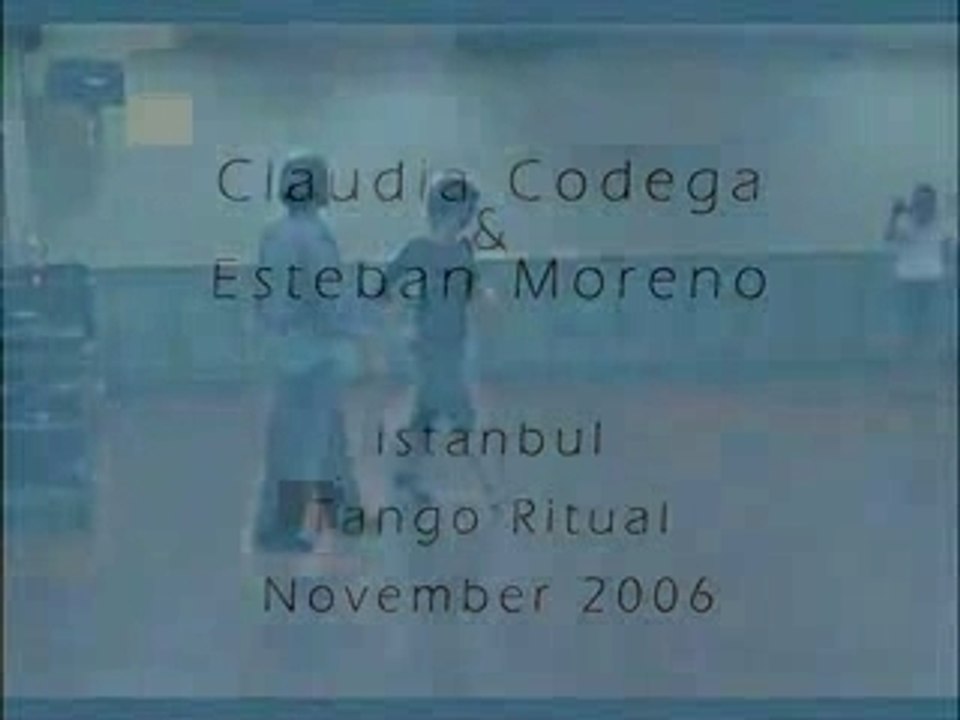 Claudia Codega y Esteban Moreno