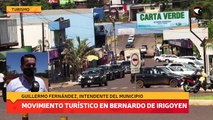 Movimiento turístico en Bernardo de Irigoyen