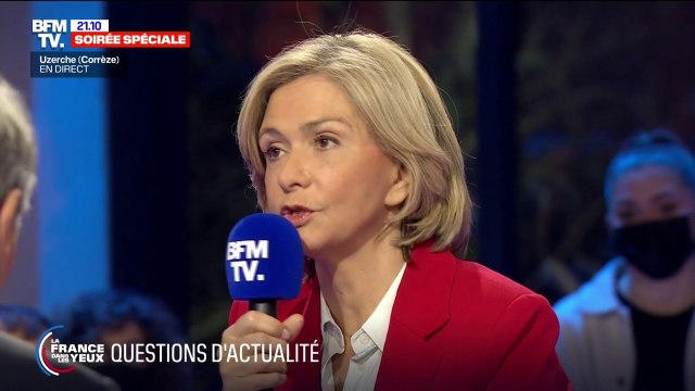 Valérie Pécresse dit être énormément choquée par les propos d'Éric Zemmour sur le handicap