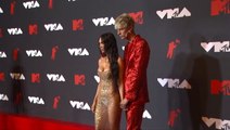 Megan Fox & Fiancé Machine Gun Kelly Show Off Matching Pedicures During Sexy Bath Together