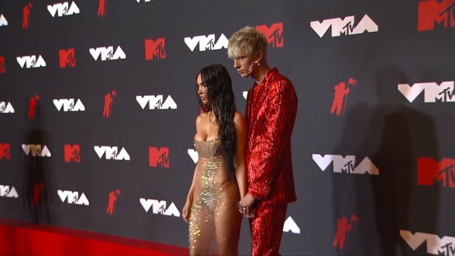 Megan Fox & Fiancé Machine Gun Kelly Show Off Matching Pedicures During Sexy Bath Together