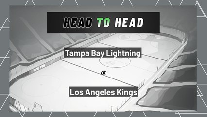 Tampa Bay Lightning At Los Angeles Kings: Moneyline