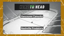 Nashville Predators vs Vancouver Canucks: Puck Line