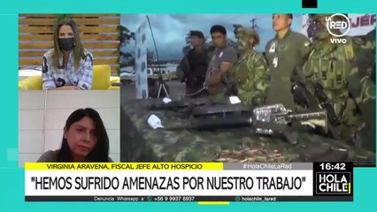 Fiscal en Jefe Alto Hospicio confiesa que han sufrido amenazas de cárteles extranjeros - La Red