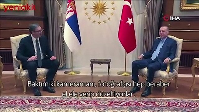 Fahrettin Altun, Vucic'in anekdotunu paylaştı: Başka hiçbir ülkede görmedim!