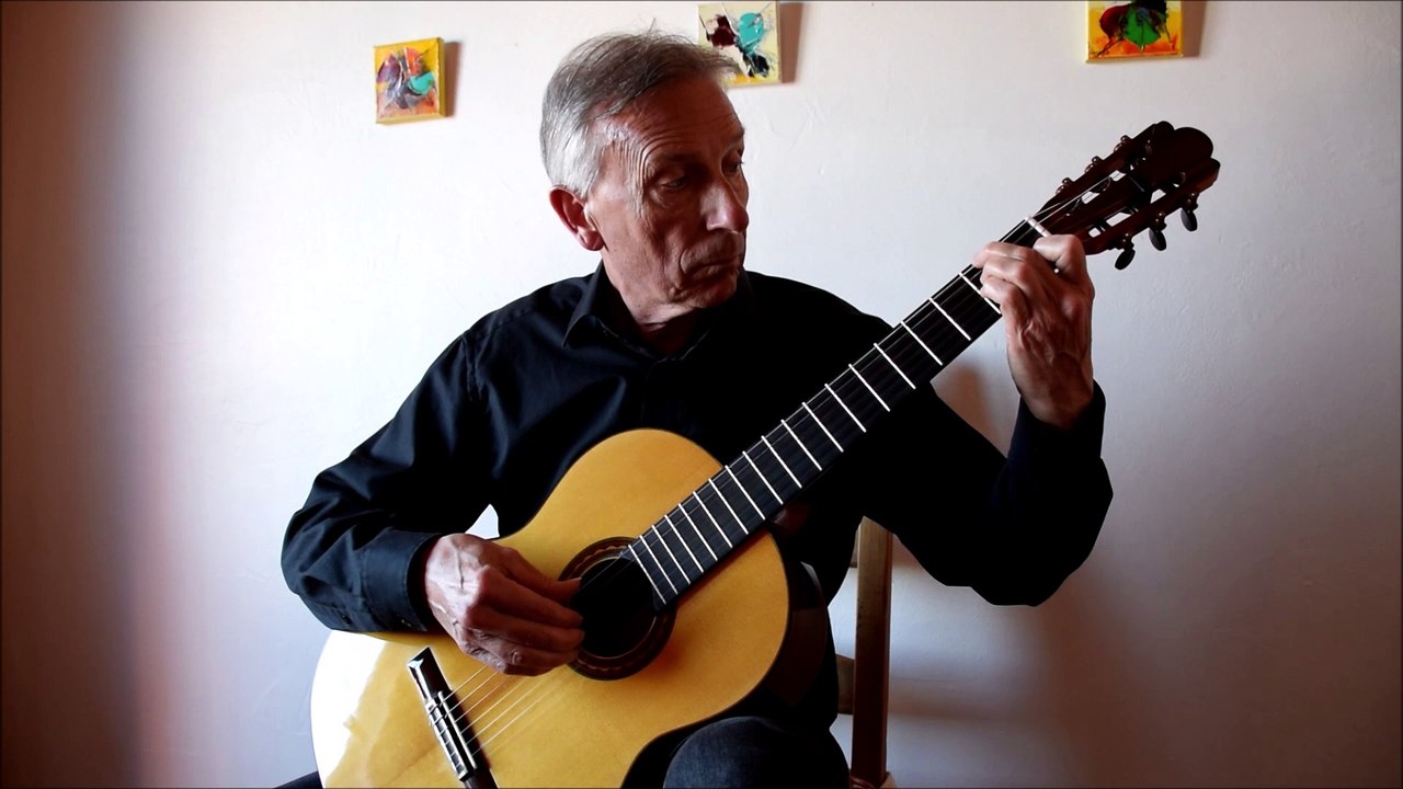 Suite BWV 996 JS Bach - 1 Prélude - Guitare Alain Bauer