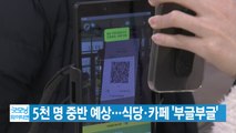 [YTN 실시간뉴스] 5천 명 중반 예상...식당·카페 '부글부글' / YTN