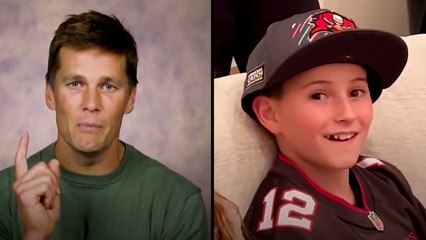 Tom Brady Surprises Young Brain Cancer Survivor With Super Bowl Tickets
