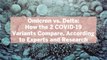 Omicron vs. Delta: How the 2 COVID-19 Variants Compare, According to Experts and Research