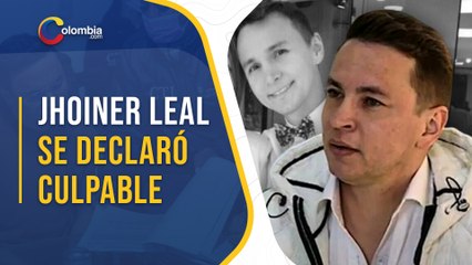 Jhonier Leal se declara culpable de crimen de su hermano Mauricio y su madre