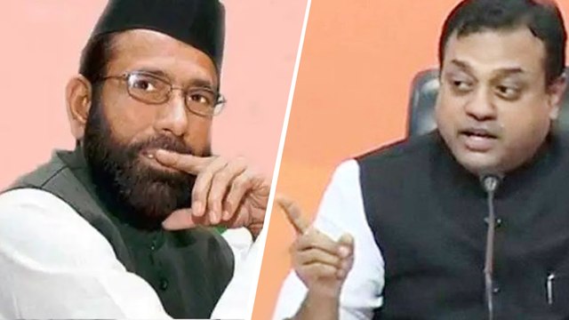 Tauqeer Raza says- BJP is Jinx, Sambit Patra counters
