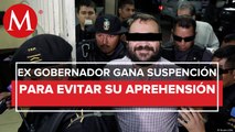 Javier Duarte obtiene suspensión provisional para evitar nueva orden de aprehensión