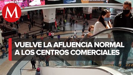 Centros comerciales recuperaron afluencia en último cuatrimestre de 2021; subió a 79