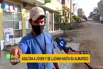 Chorrillos: vecinos denuncian ola de asaltos al paso en motos y automóviles