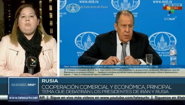 Sostienen reunión Gobierno de Rusia e Irán para fortalecer nexos bilaterales