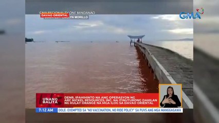 DENR, ipahihinto na ang operasyon ng Arc Nickel Resources, Inc sa Davao Oriental | UB