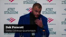 Dak Prescott supports fans throwing trash at refs