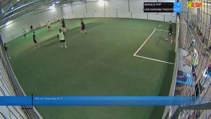 But de Stéphane  (4-7) - BANQUE POP Vs LES MAISONS TRADITIONS - 18/01/22 21:00 - LIGUE 3