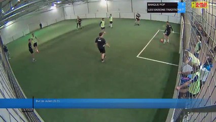 But de Julien (5-7) - BANQUE POP Vs LES MAISONS TRADITIONS - 18/01/22 21:00 - LIGUE 3