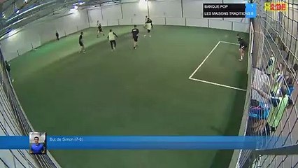 But de Simon (7-8) - BANQUE POP Vs LES MAISONS TRADITIONS - 18/01/22 21:00 - LIGUE 3