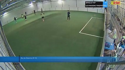 But de Maxime (8-10) - BANQUE POP Vs LES MAISONS TRADITIONS - 18/01/22 21:00 - LIGUE 3
