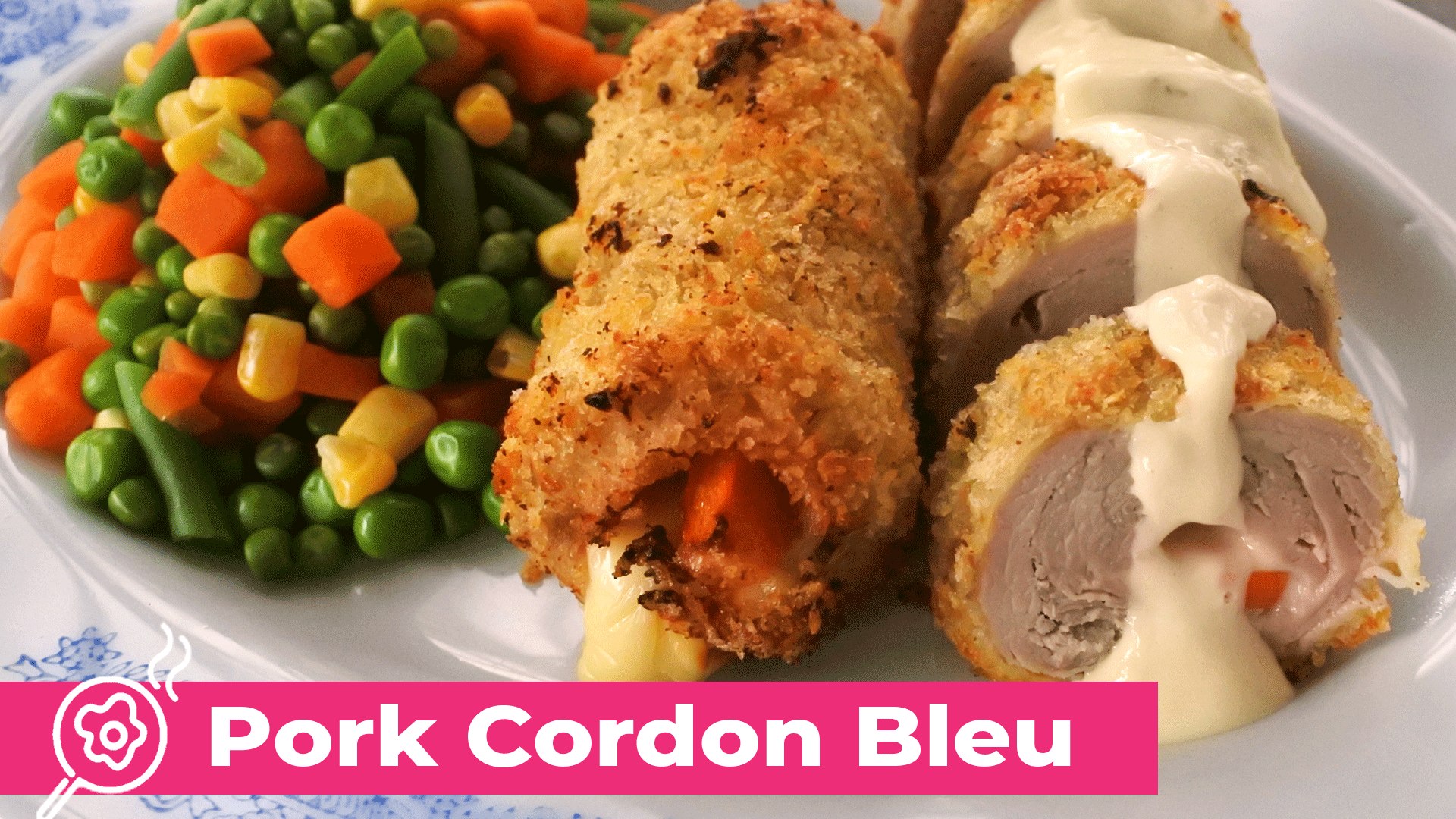 ⁣How To Make Pork Cordon Bleu | YummyPH