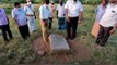 Karur : 9th Century Stone Carvings With Tamil and Grantha Script Found In Karur Temple