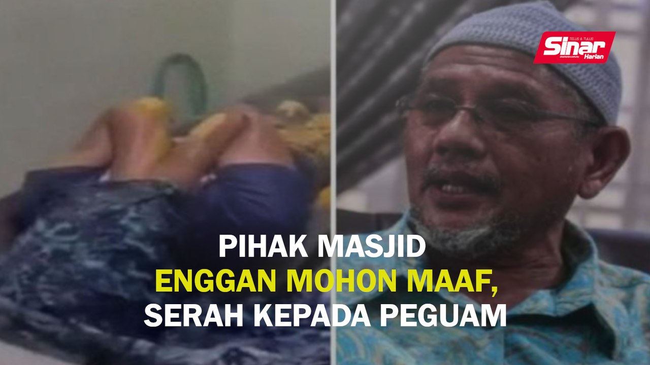 Pihak masjid enggan mohon maaf, serah kepada peguam