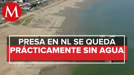 Presa La Boca se queda sin agua; está al 30 por ciento de su capacidad