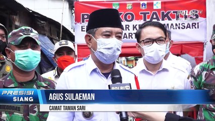 Jumlah Warga terpapar Covid-19 Bertambah, Wilayah Krukut Jakarta Barat berlakukan Micro Lockdown