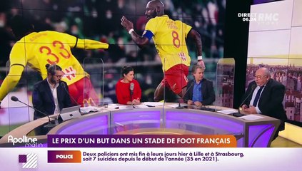 L’info éco/conso du jour d’Emmanuel Lechypre : Le prix d'un but dans un stade de foot français - 19/01