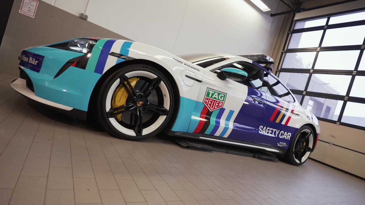 Porsche Taycan ist neues Safety Car der Formel E